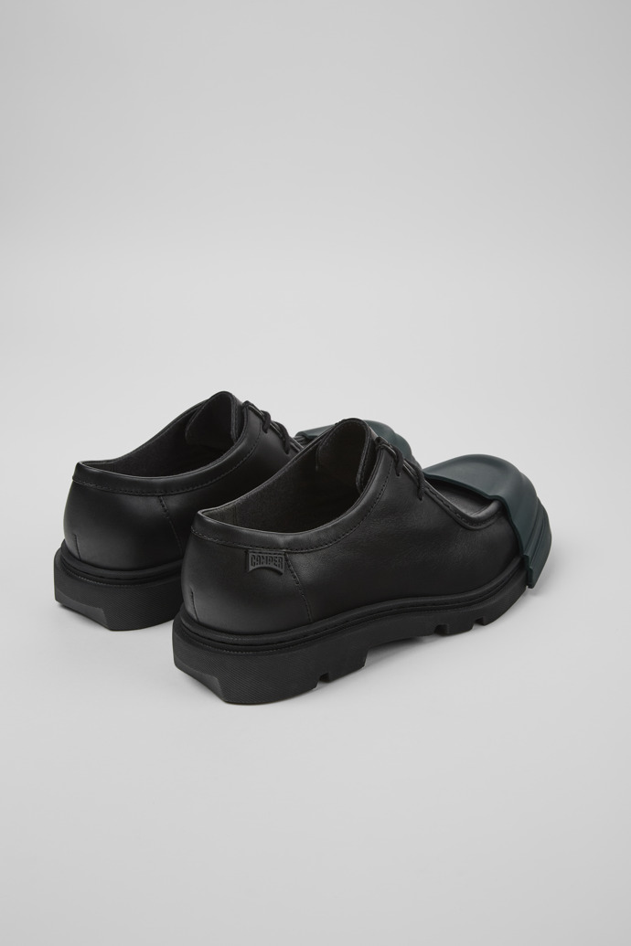 Junction Black leather shoes for women
