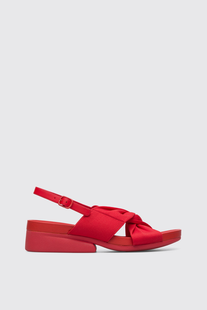 Minikaah Red sandal for women