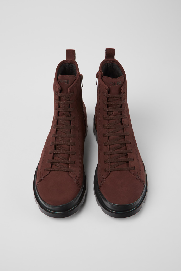 Brutus HYDROSHIELD® Burgundy medium lace boot for men