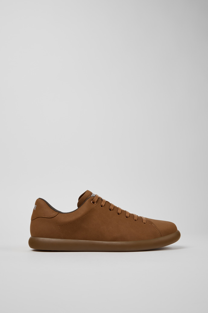 Pelotas Soller Brown Nubuck Sneakers for Men.