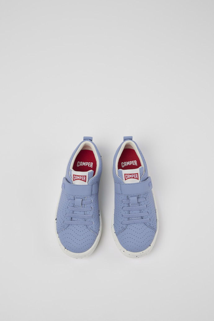 Runner Blue Leather Sneaker