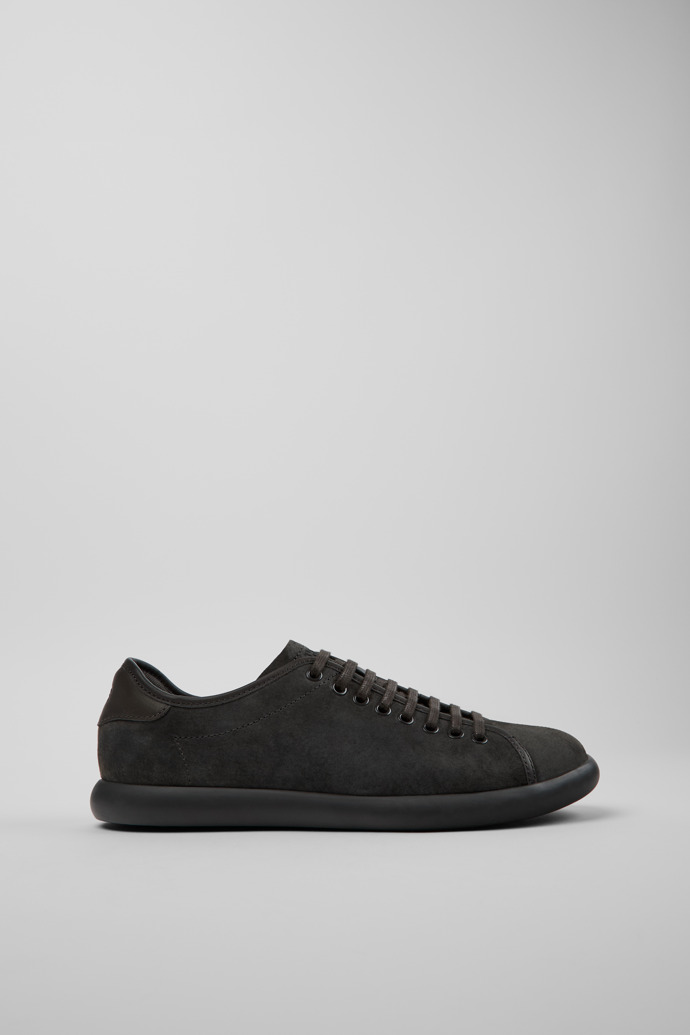 Pelotas Soller Gray Nubuck and Leather Sneakers for Men.