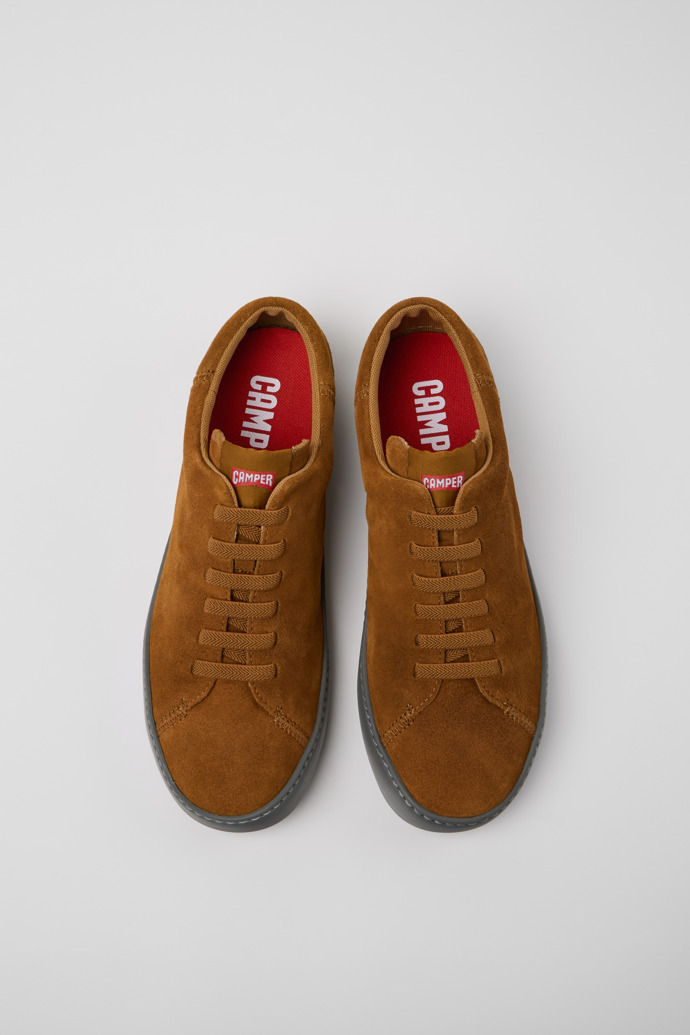 Peu Touring Brown Nubuck Men's Sneakers.