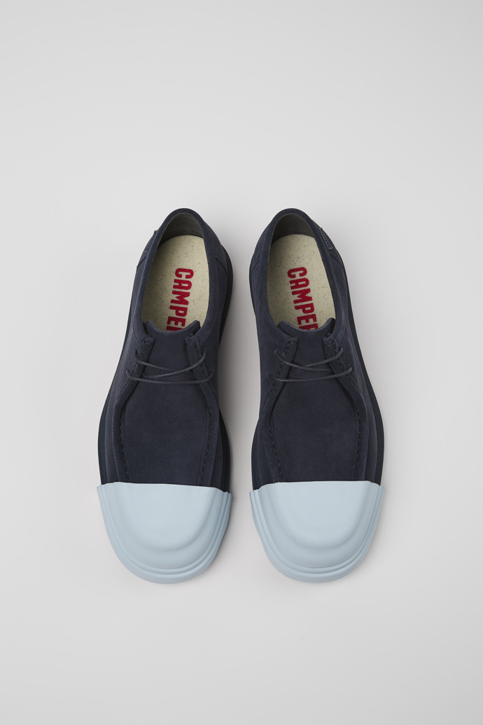 Junction Blue nubuck shoes for men