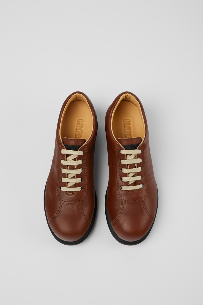 Pelotas Brown leather shoes for women