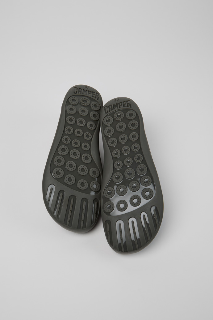 Peu - Chrome Free Gray Nubuck and Leather Shoes for Men.