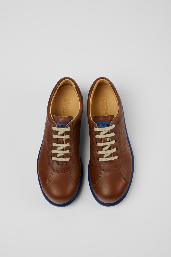 Pelotas Brown leather shoes for women