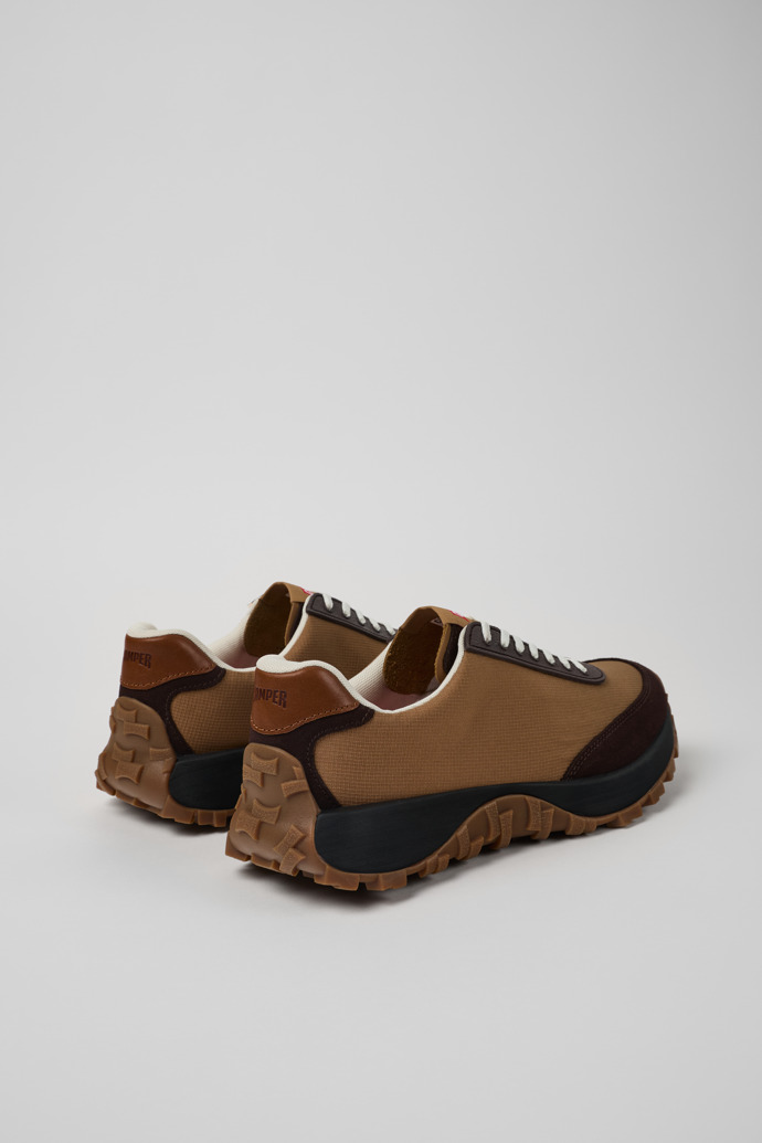 Drift Trail VIBRAM Brown Textile/Nubuck Sneaker for Men