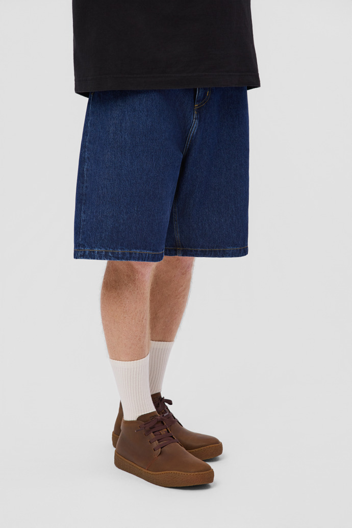 Peu Terreno Brown Nubuck Ankle Boots for Men.