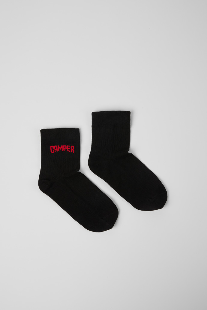 EVERGREEN SOCKS Black organic cotton socks