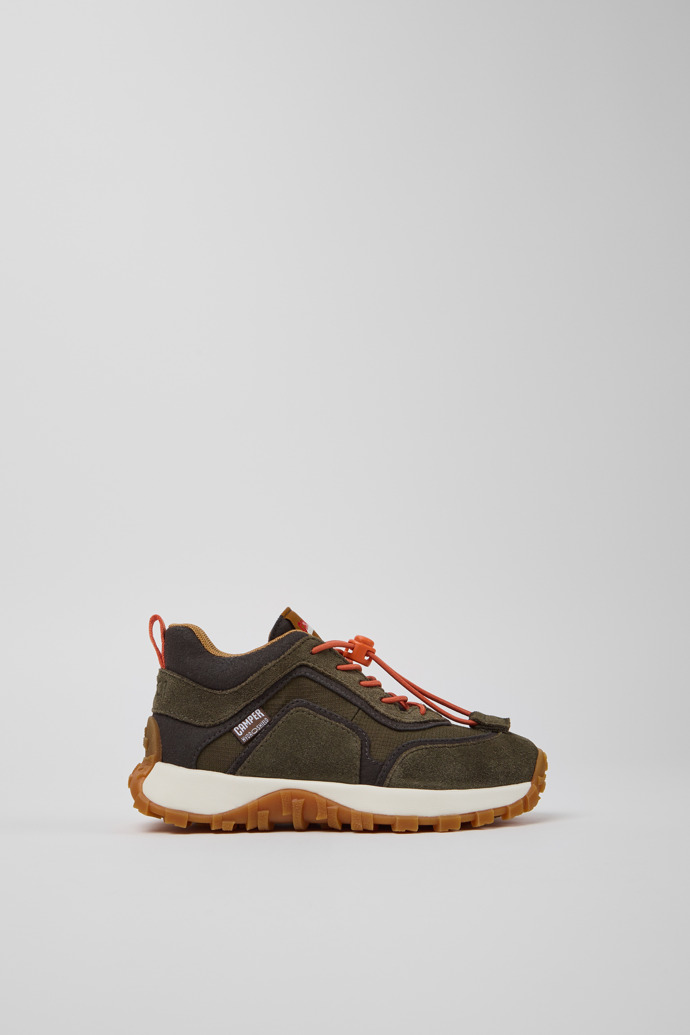 Drift Trail Multicolor Textile and Nubuck Sneaker Booties for Kids.