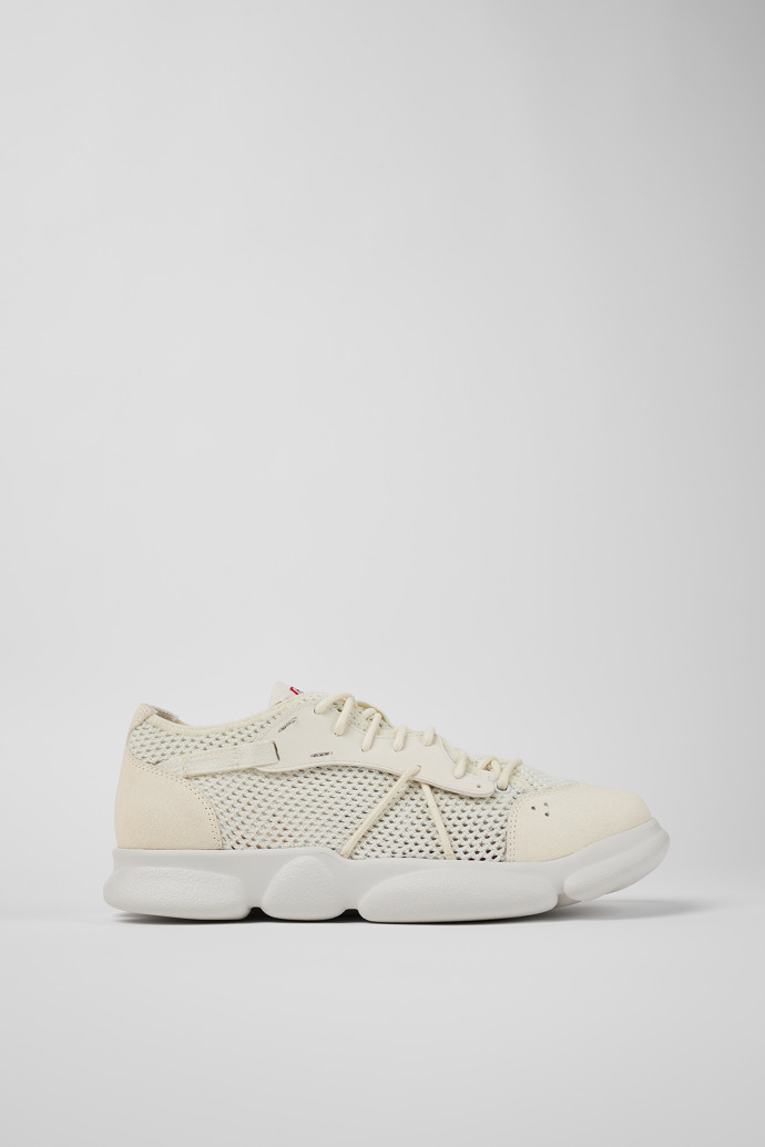 Karst White Textile Sneaker for Men