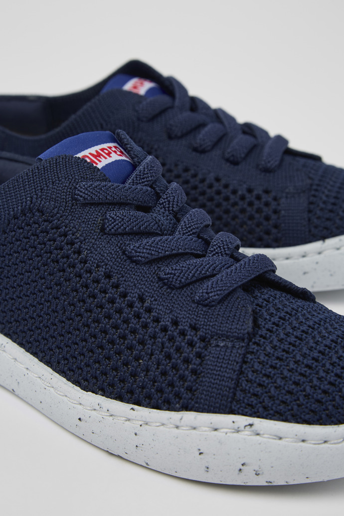 Peu Touring Blue Textile Slip-on