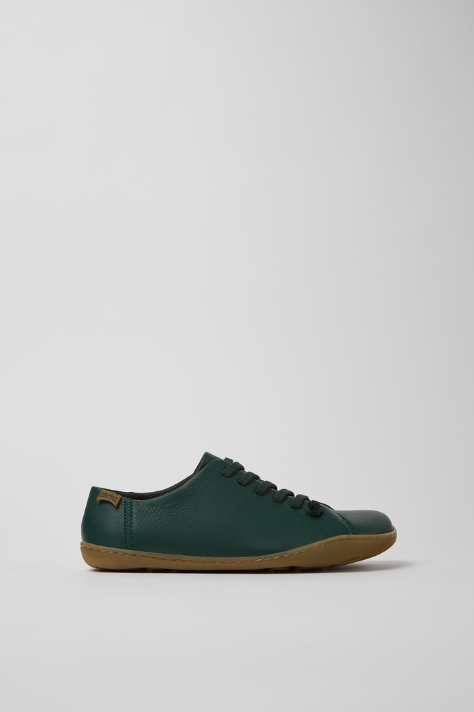 Peu Green Leather Shoes for Women.