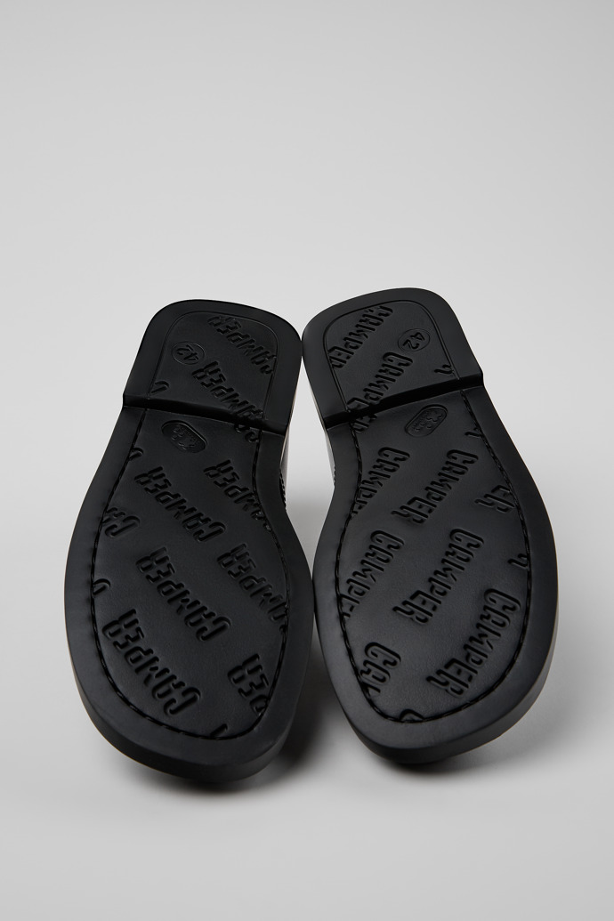 Don Black Leather Men's Shoes.