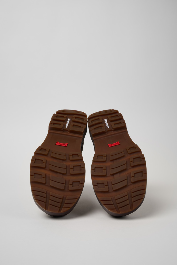 Brutus Trek MICHELIN Brown nubuck ankle boots for men