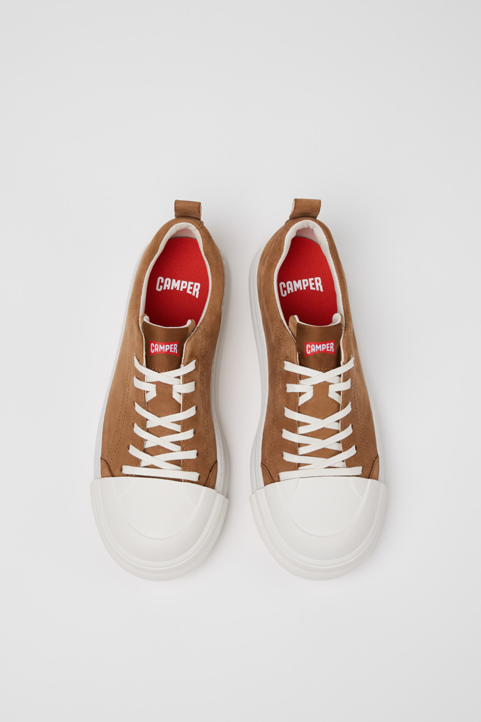 Junction Runner Brown Nubuck Sneakers for Women.