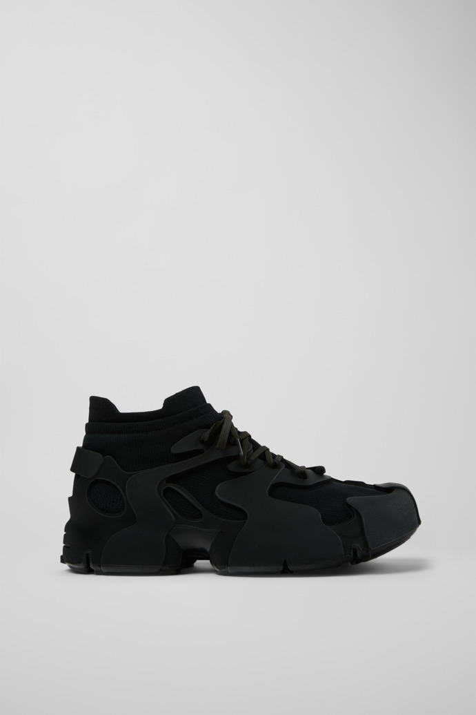 TOSSU Black Caged Sneakers