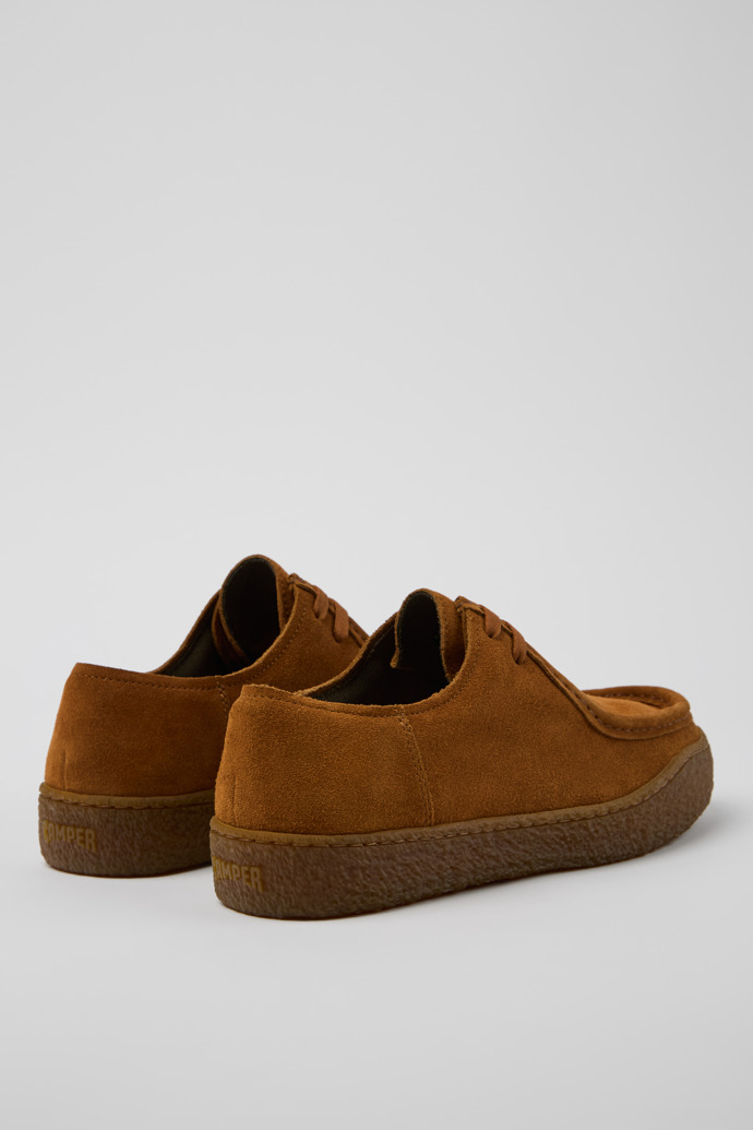 Peu Terreno Brown Nubuck Shoe for Men.