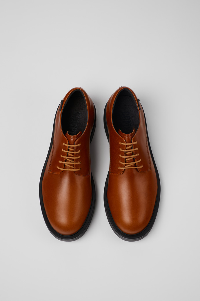 Dean Brown Leather Men's Shoe.