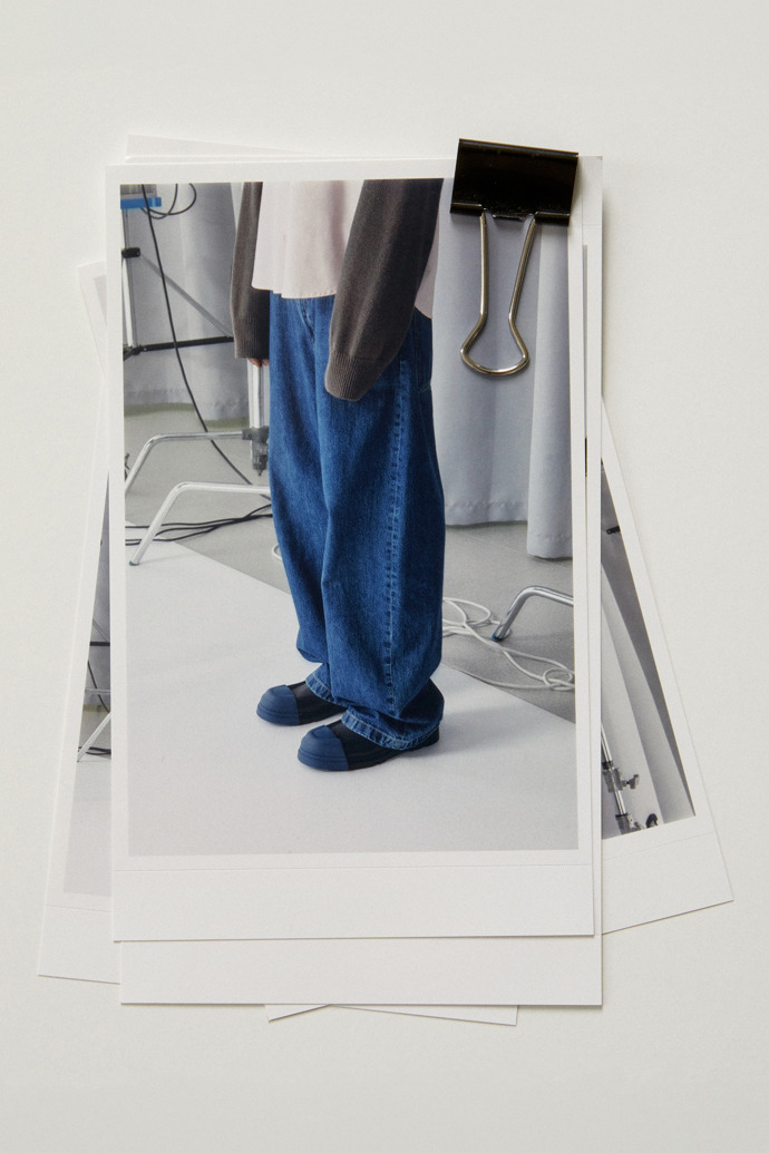 Junction Black Leather Shoes for Men.