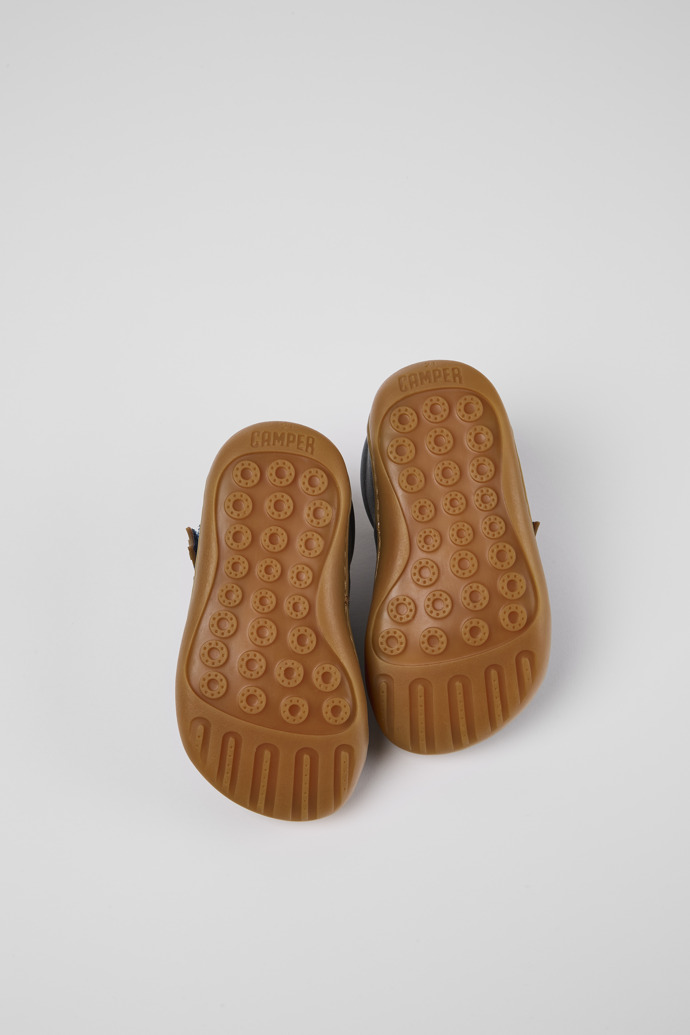 Peu Blue Leather Kids' Shoes.