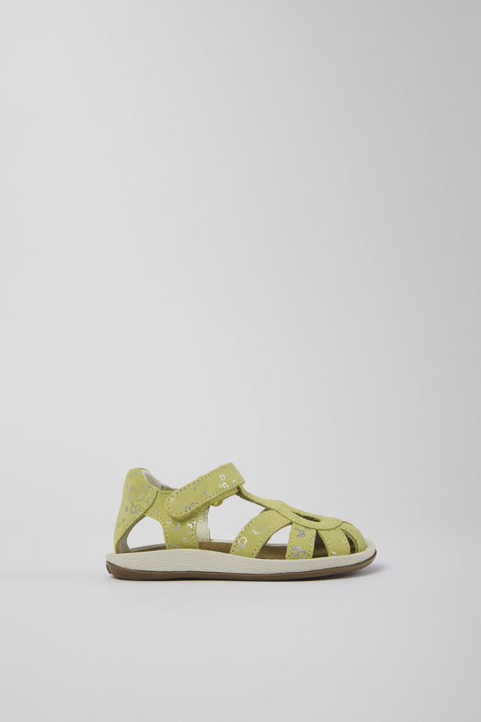 Bicho Yellow Nubuck Sandal