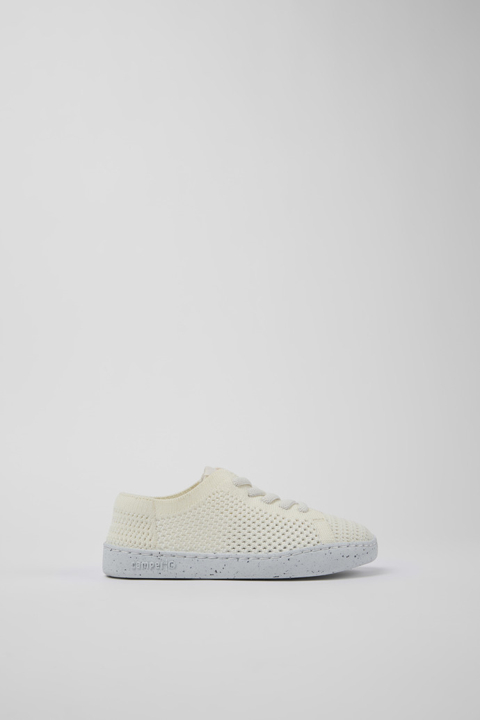 Peu Touring White textile shoes for kids