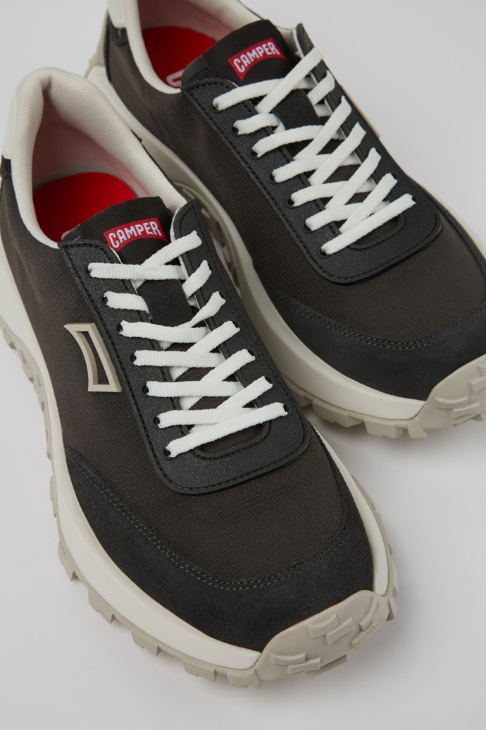 Drift Trail VIBRAM Multicolor Recycled PET and Nubuck Sneakers for Men.