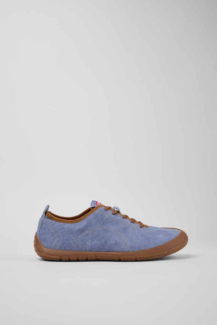 Peu Path Blue Nubuck Sneakers for Women.
