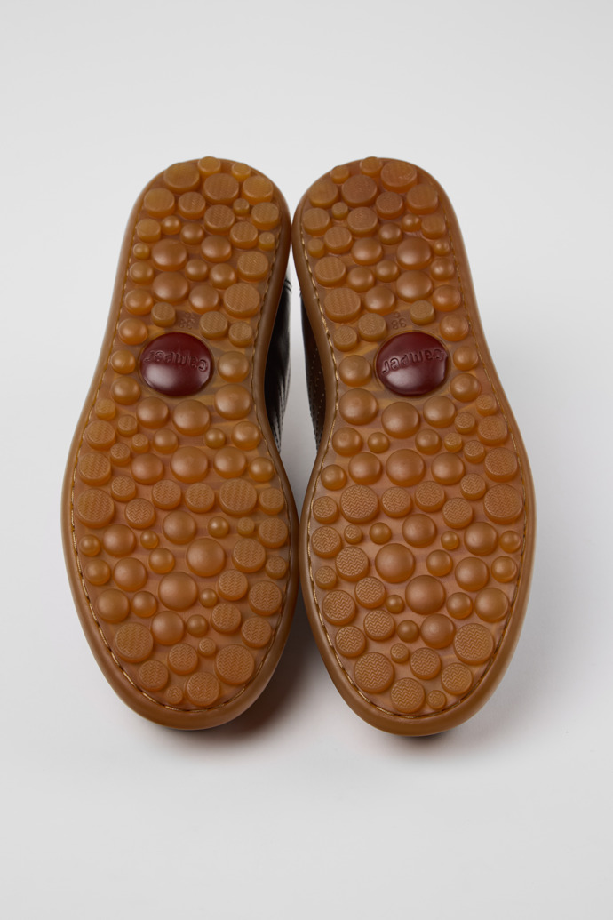 Pelotas Brown Leather Women's Shoe.