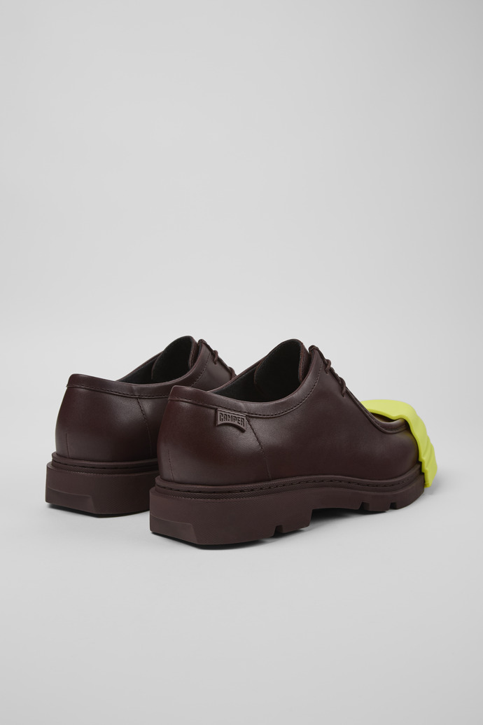 Junction Burgundy leather shoes for men
