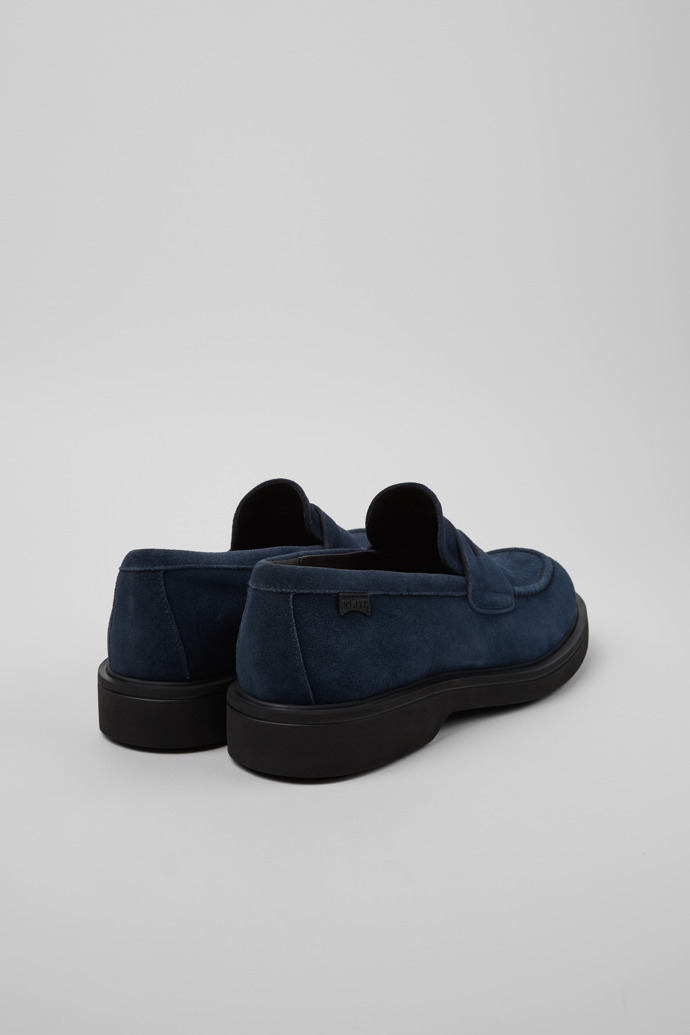 Norman Blue Nubuck Men's Shoes.