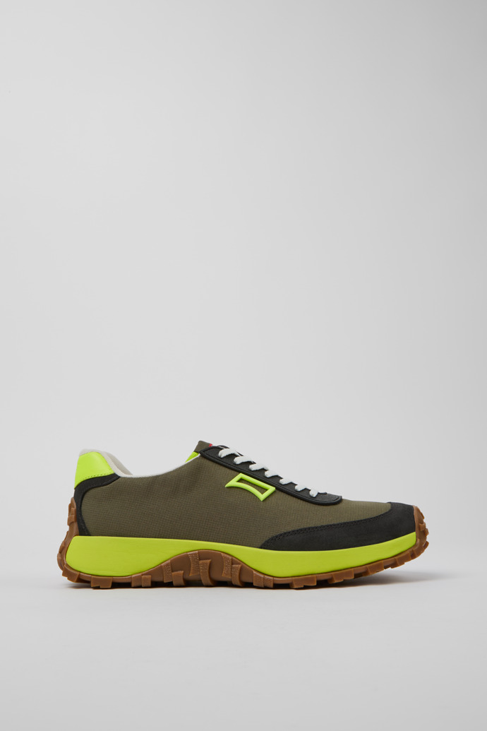 Drift Trail VIBRAM Multicolor Recycled PET and Nubuck Sneakers for Men.