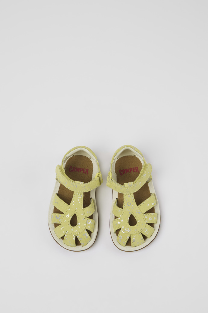 Bicho Yellow Nubuck Sandal