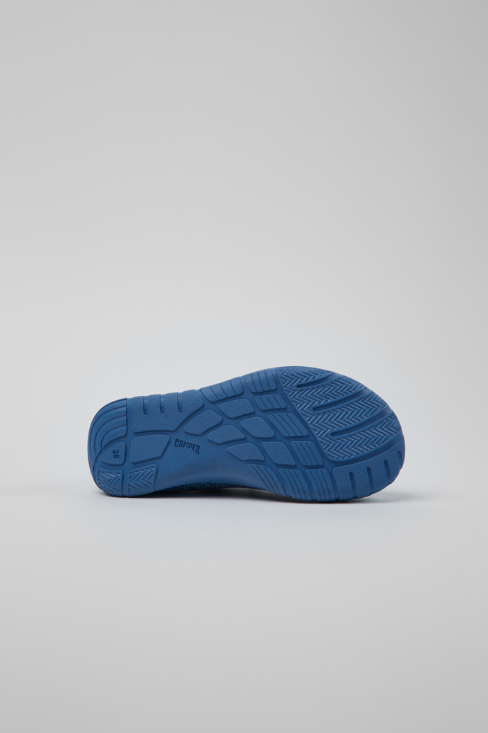 Peu Blue Simplified Knit Uppers Kids' Sneakers.