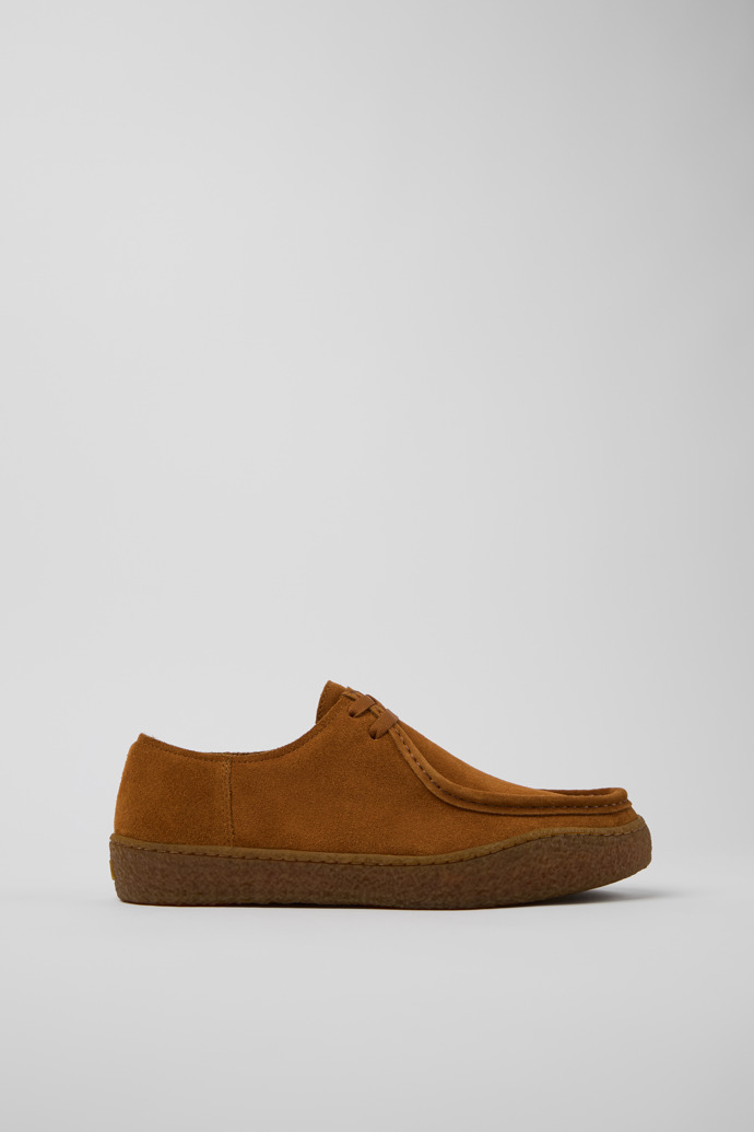 Peu Terreno Brown Nubuck Shoe for Men.