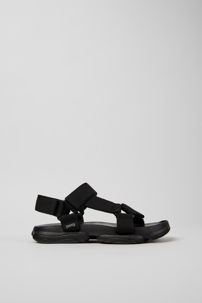 Karst Sandal Black Recycled PET Women's Sandal.
