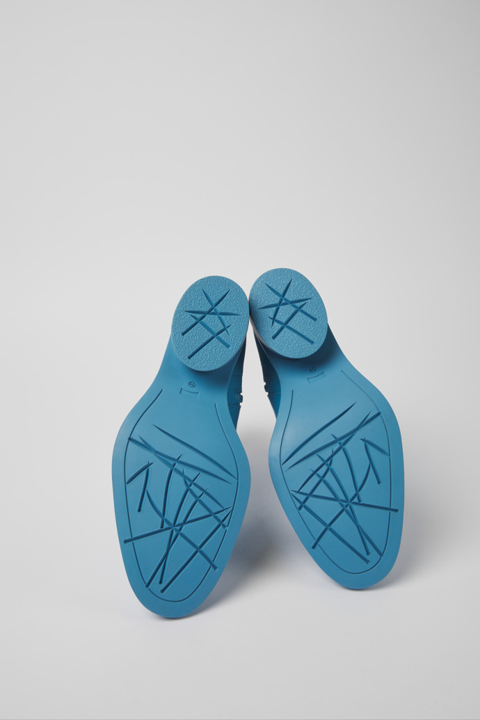 Bonnie Blue leather boots for women