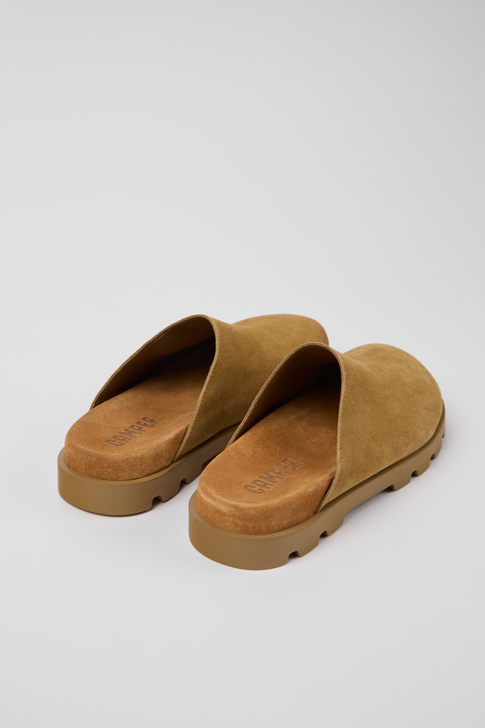 Brutus Sandal Brown Nubuck Clog for Women