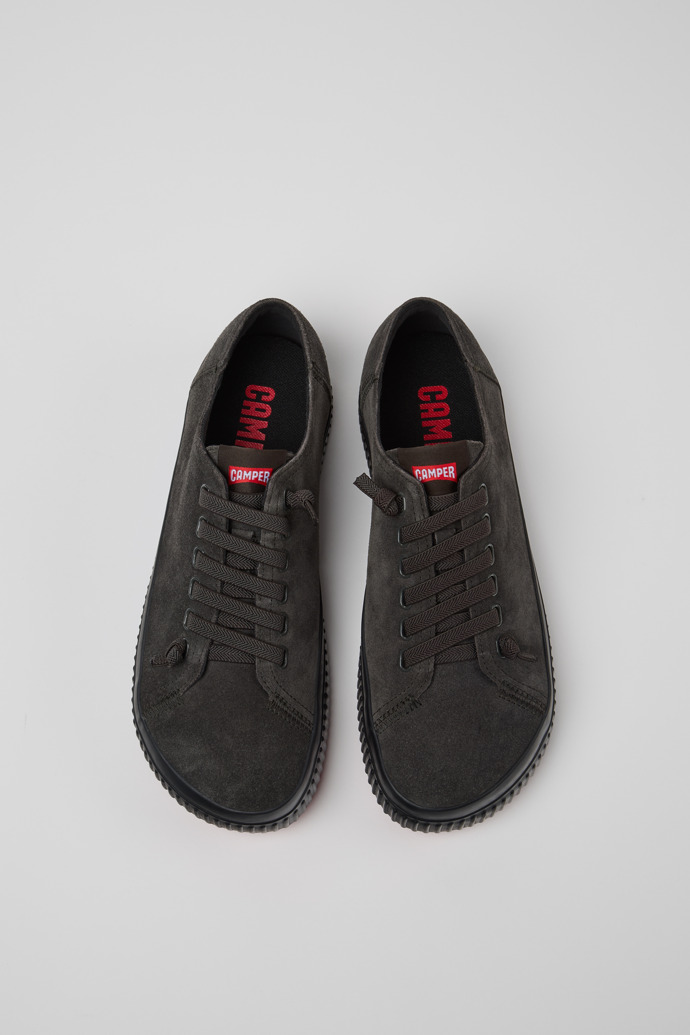 Peu Roda Gray Nubuck Men's Sneakers.