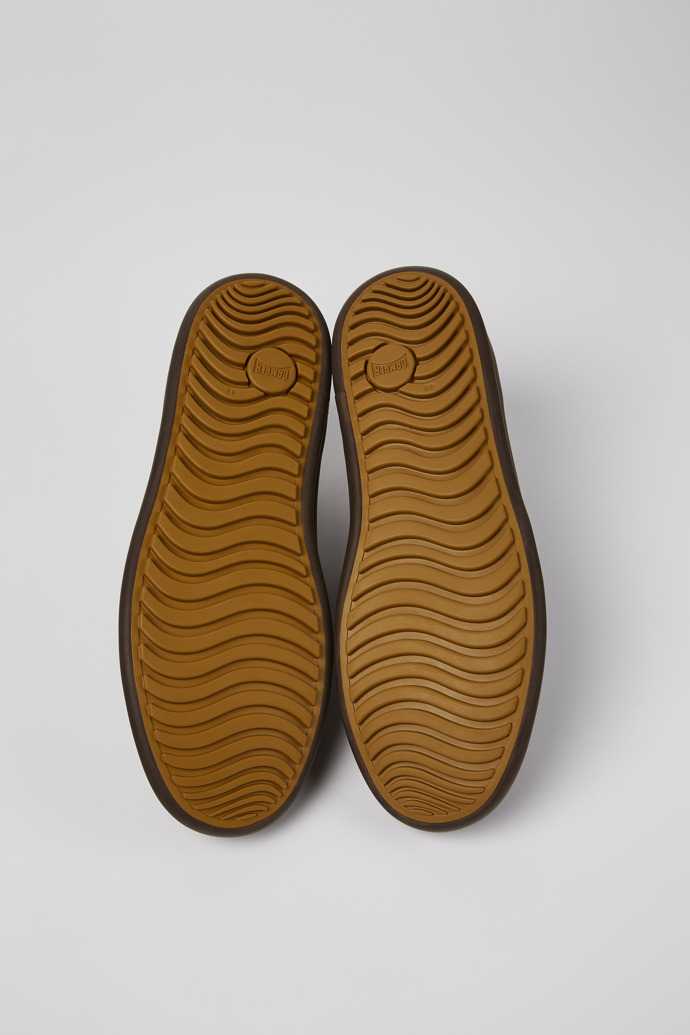 Chasis Brown Leather Shoes for Men.