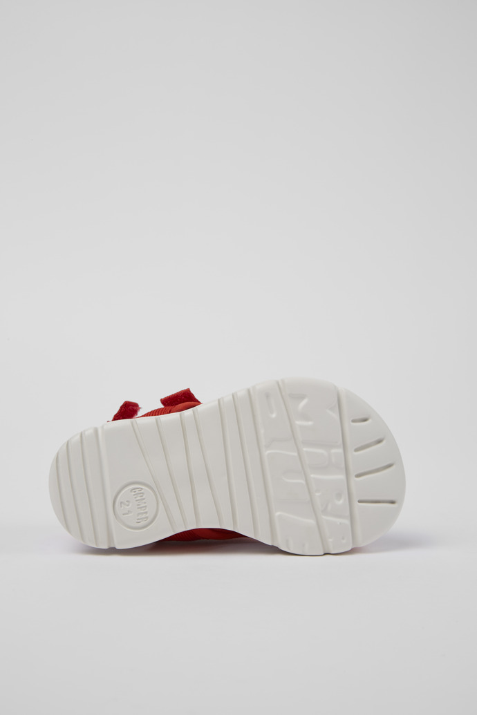 Oruga Red Textile Sandal
