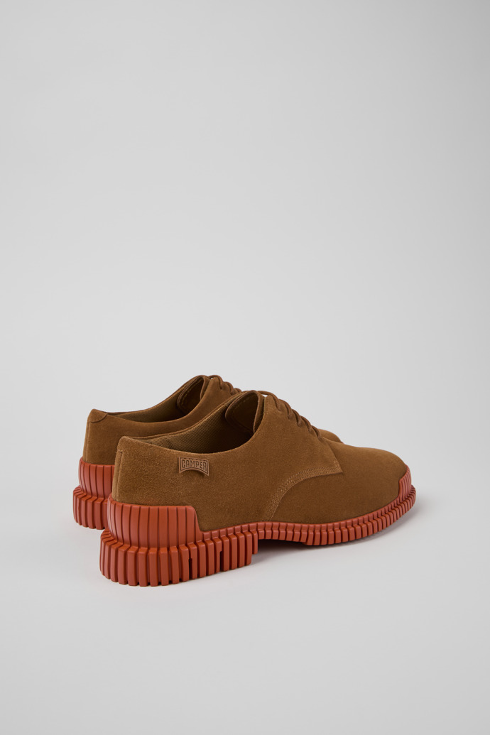 Pix Brown Suede Shoes for Men.