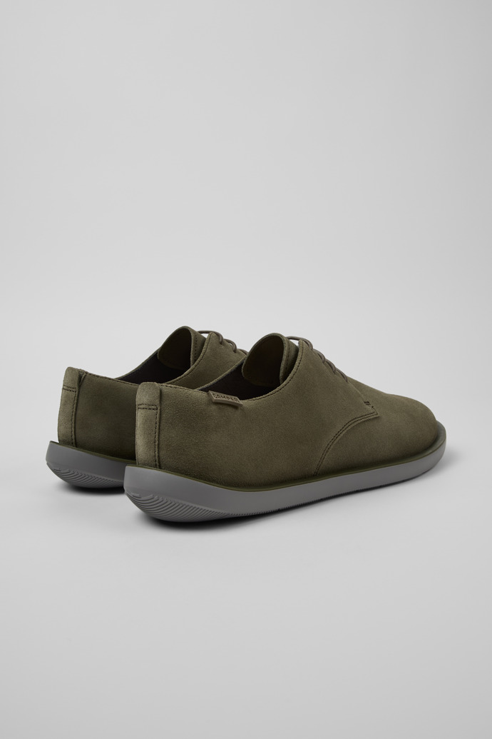 Wagon Green Nubuck Shoe for Men.