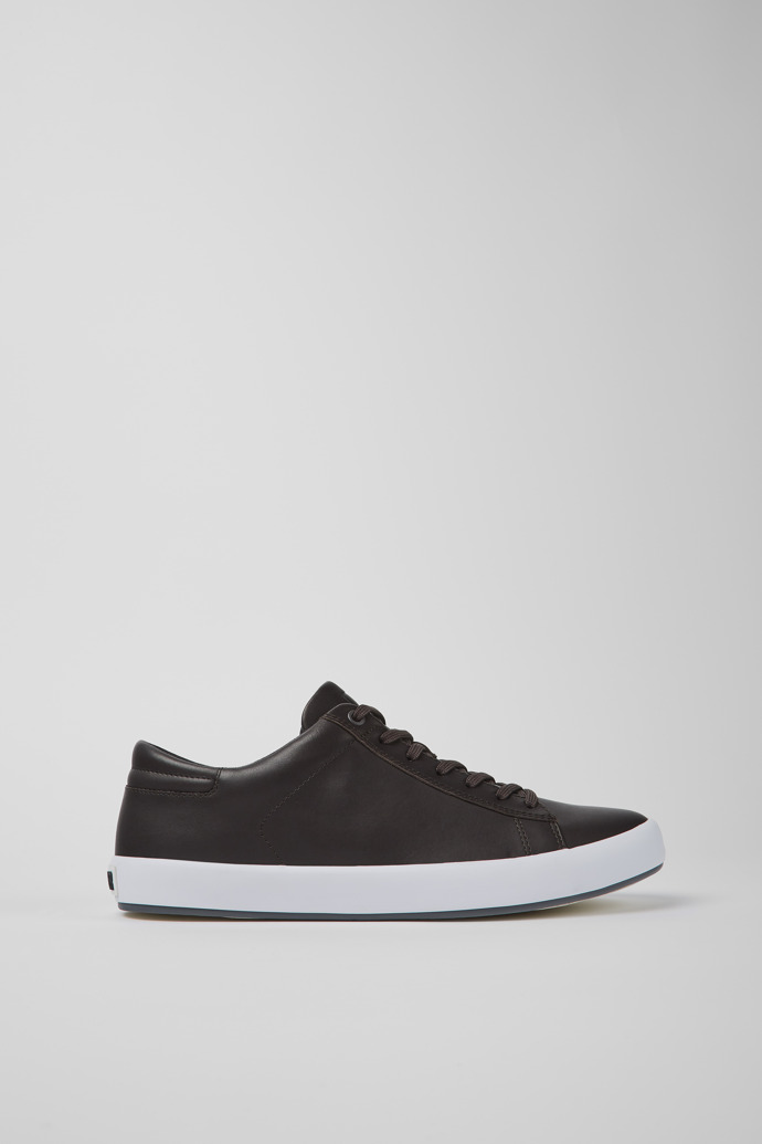 Andratx Brown leather sneakers for men