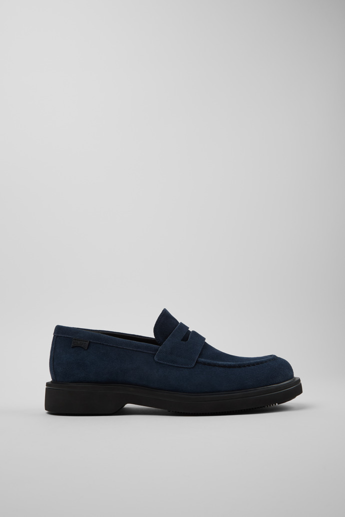 Norman Blue Nubuck Men's Shoes.
