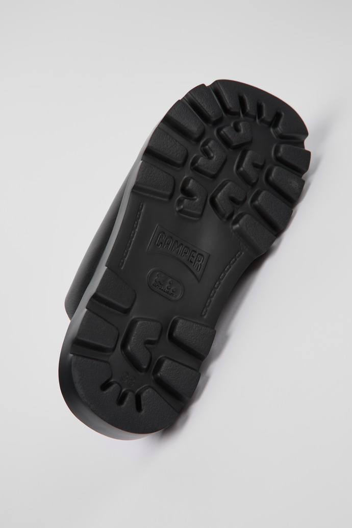 Brutus Sandal Black Leather Sandals for Women.