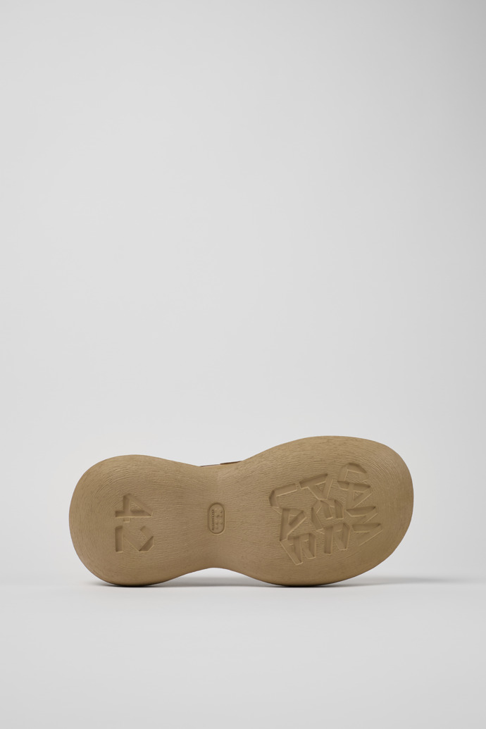 Caramba Beige Leather Loafers