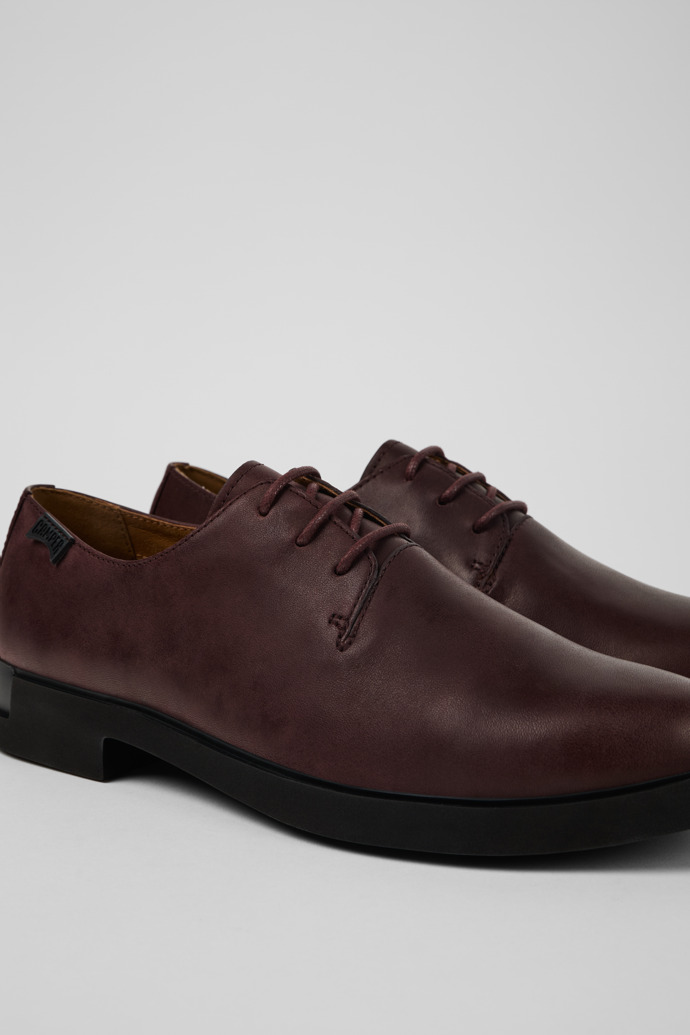 Iman Women’s burgundy lace-up shoe